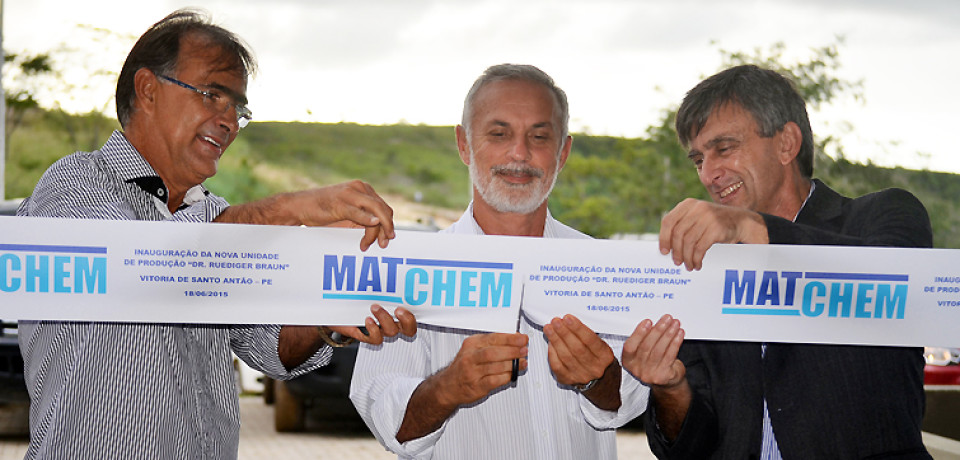 Matchem inaugura fábrica na cidade da Vitória de Santo Antão