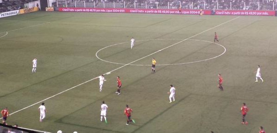 Sport perde para o Santos por 3×1 e vai à Copa Sul-Americana