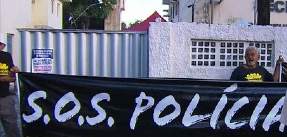 Policiais civis de Pernambuco fazem quinta paralisação em dois meses