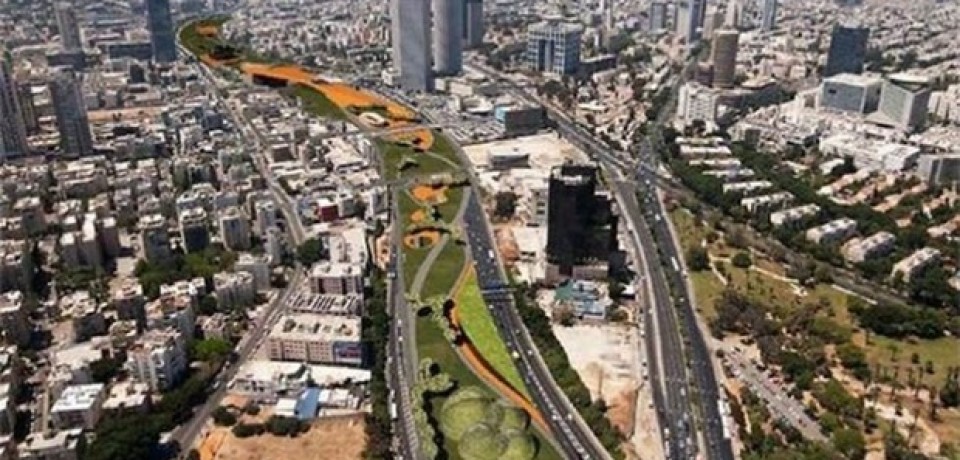 Tel Aviv projeta ‘enterrar’ via mais movimentada da cidade em parque gigante