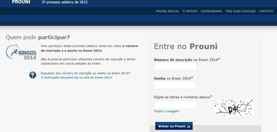 MEC divulga resultado da segunda chamada de aprovados no Prouni