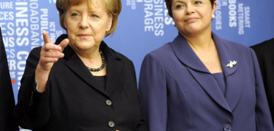 Dilma oferece jantar a Merkel no Alvorada antes de encontro oficial