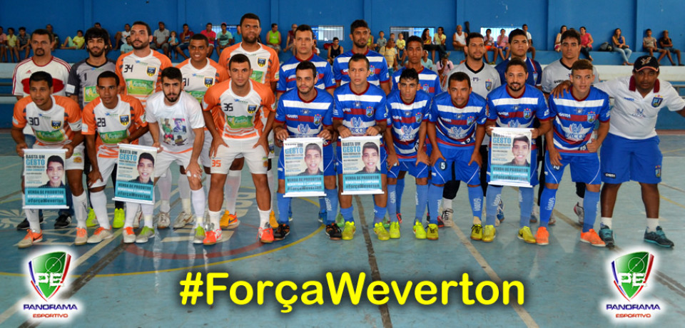 FUTSAL SOLIDÁRIO: Evento em prol a campanha #ForçaWeverton, realizado com sucesso!