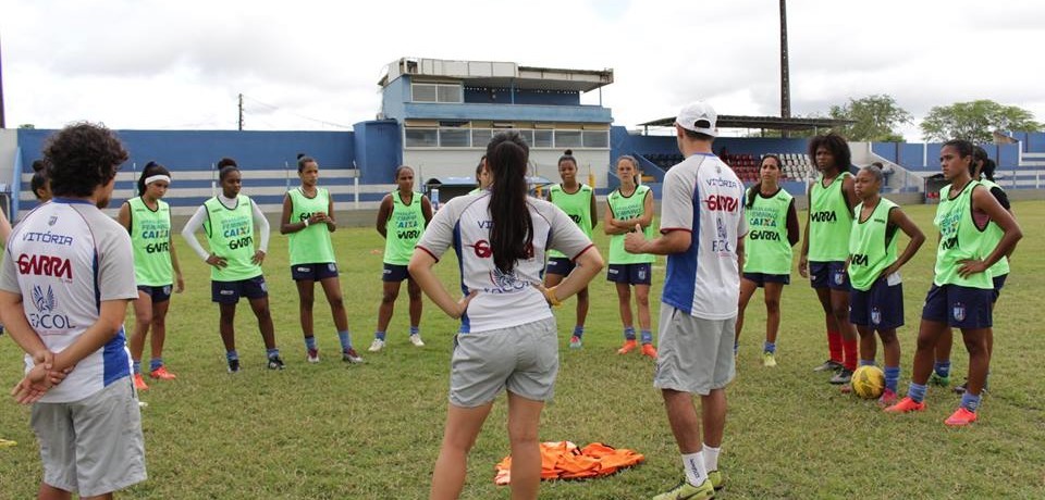 Vitória segue preparação para o Campeonato Brasileiro Feminino 2015