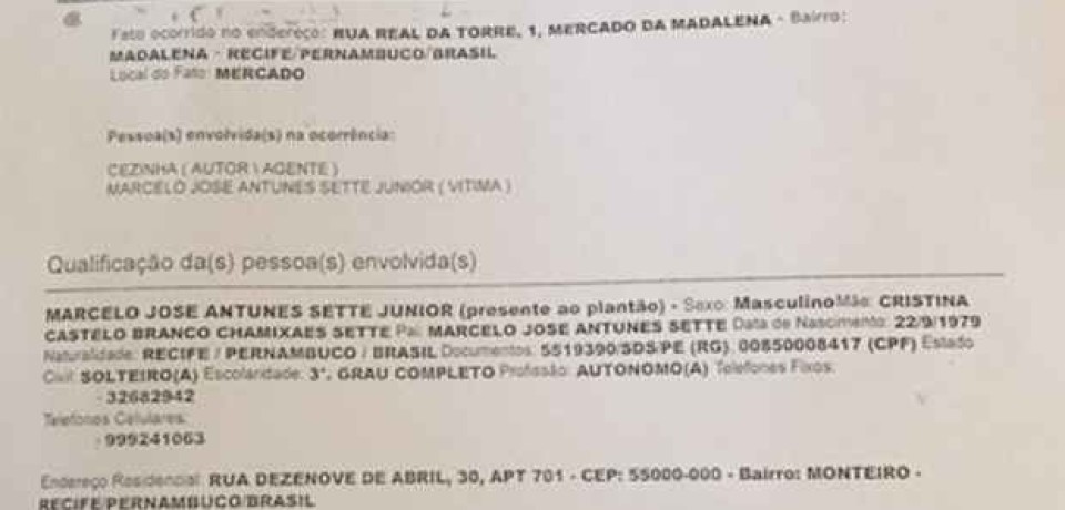 Sanfoneiro Cezzinha acusado de agressão após confusão no Mercado da Madalena