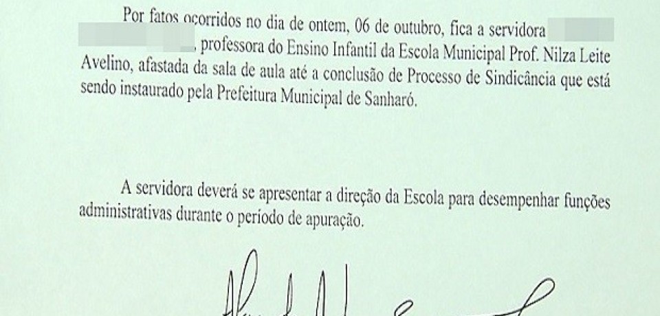 Suspeita de dar tranquilizante a alunos é ameaçada por mães, diz diretora