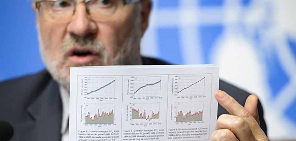 Sob nível recorde de CO2, planeta deve atingir aumento de 1°C neste ano
