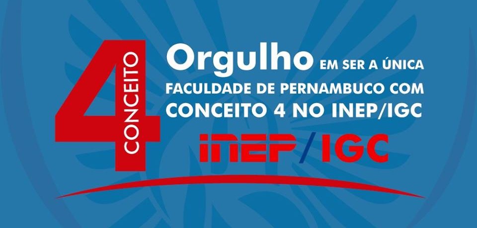 FACOL obtém a maior nota entre as faculdades particulares do Estado de Pernambuco, na avaliação do MEC