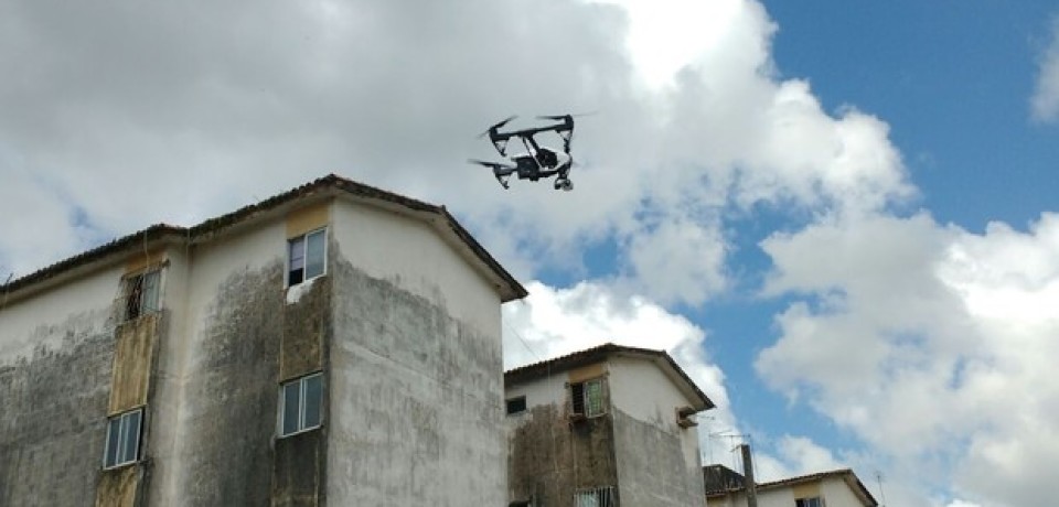 Drones irão rastrear focos do Aedes aegypti em Jaboatão dos Guararapes