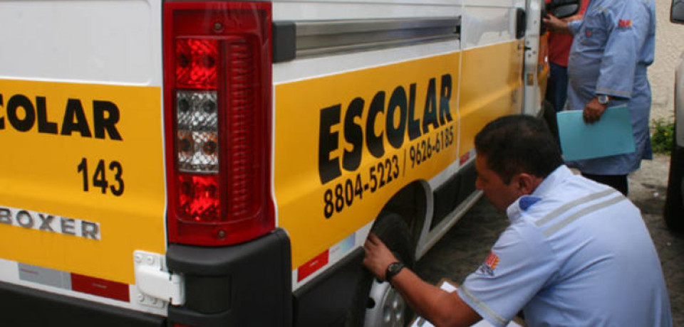 Detran-PE realiza vistoria de transportes escolares de 4 a 29 de janeiro
