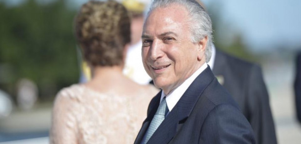 Michel Temer assume a Presidência da República