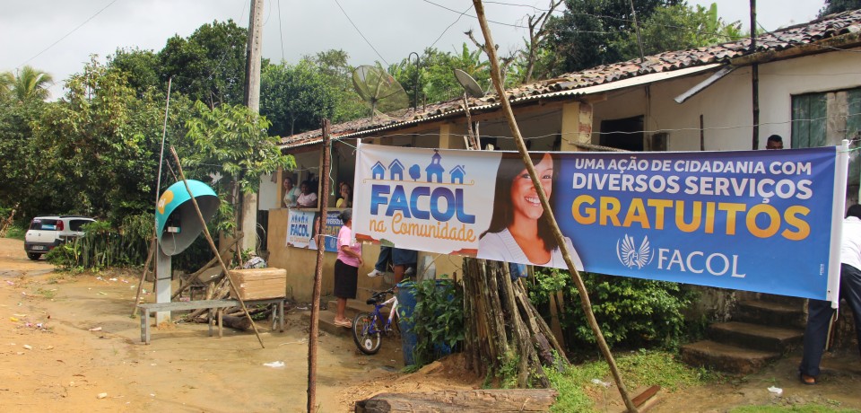 FACOL na comunidade realiza ação em engenhos da Vitória de Santo Antão