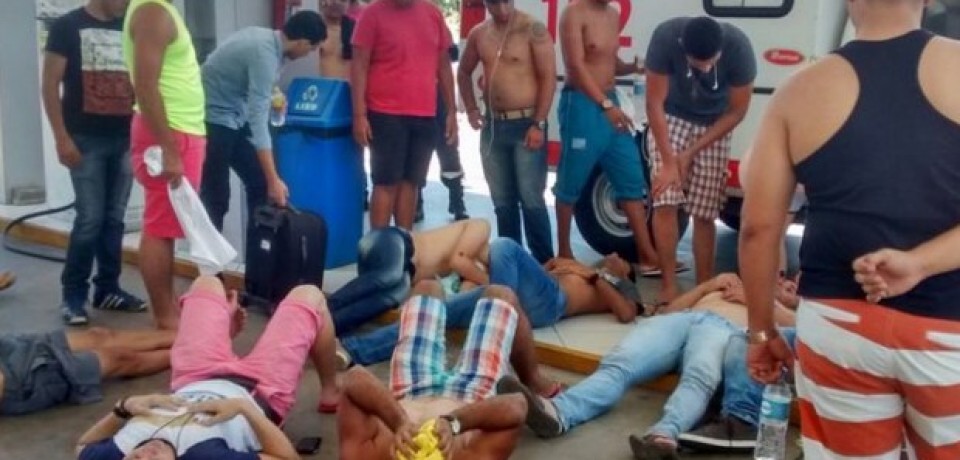 Dezenas de candidatos ao concurso da PM passam mal em viagem ao CE