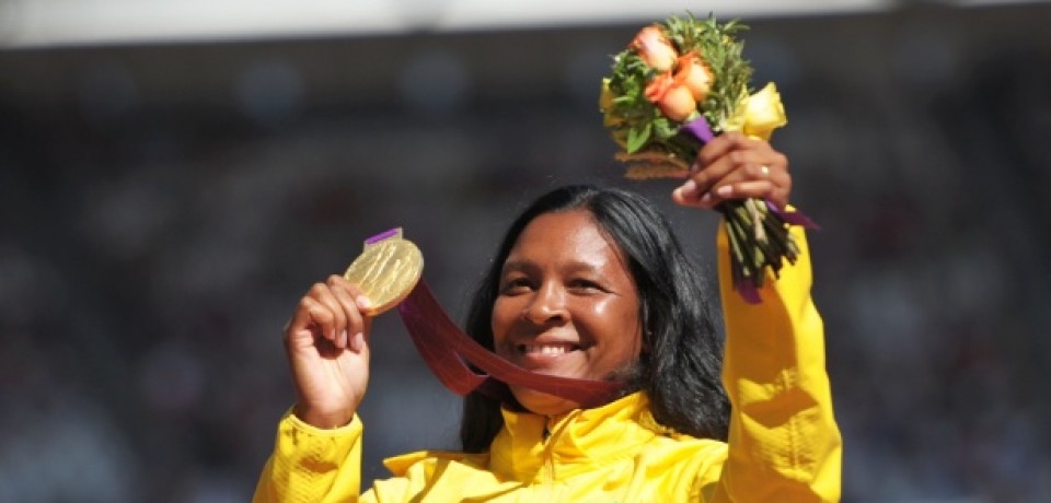 Ouro em Londres, Shirlene Coelho será a porta-bandeira do Brasil