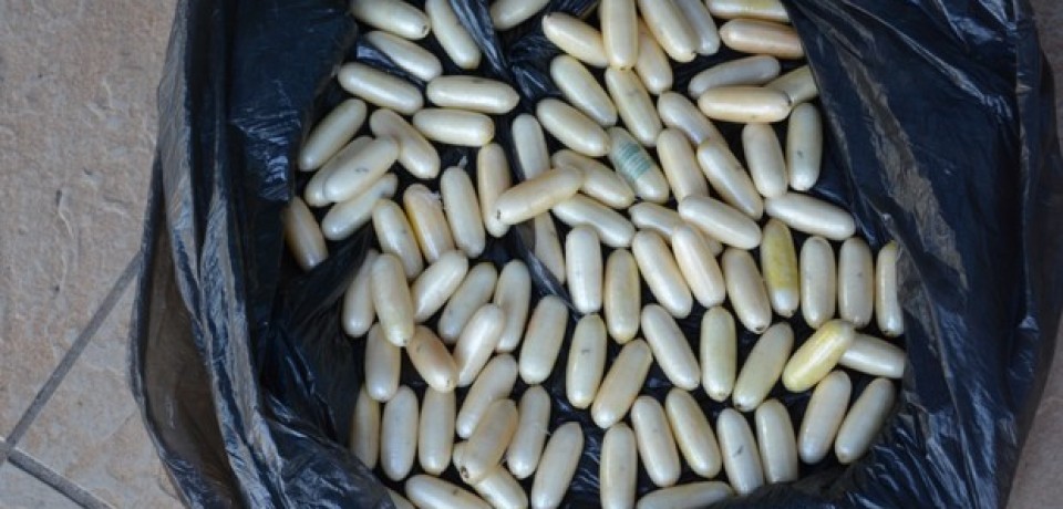 PF flagra homem no aeroporto com 149 cápsulas de cocaína no estômago